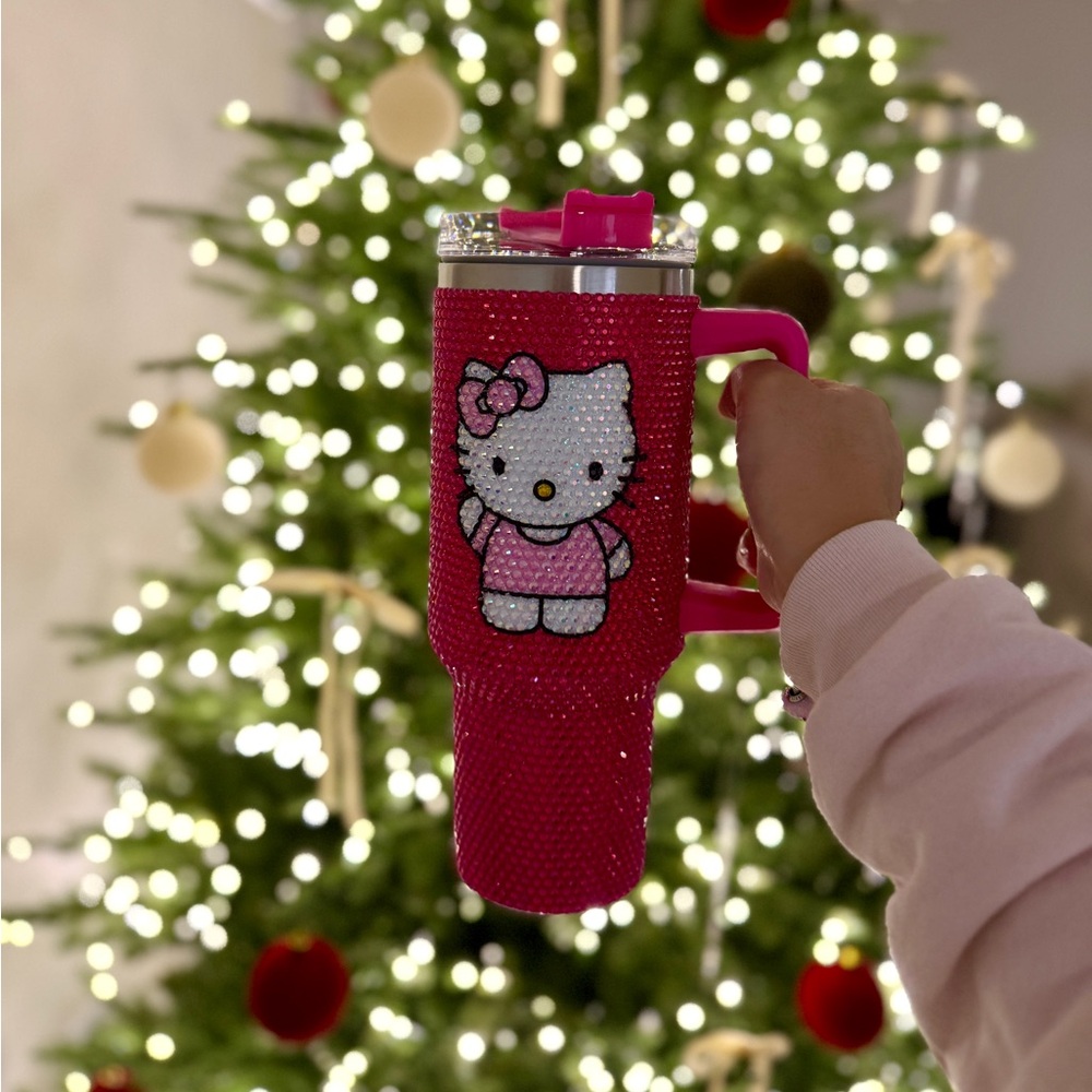 Hello kitty 40oz stainless steel tumbler